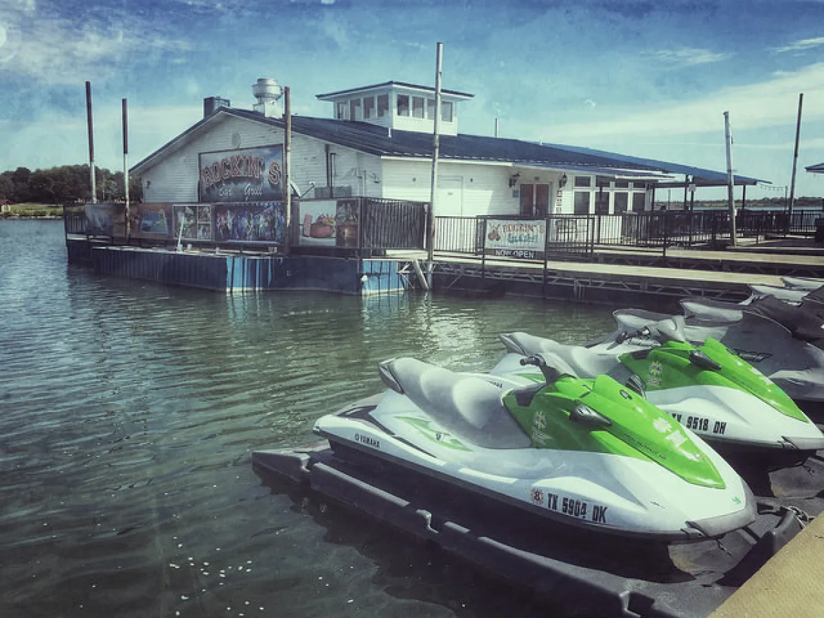 Hidden Cove Marina in Texas