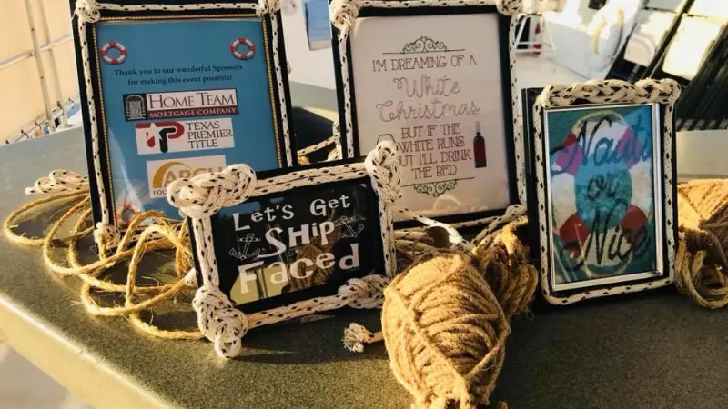 a stack of flyers on a city street