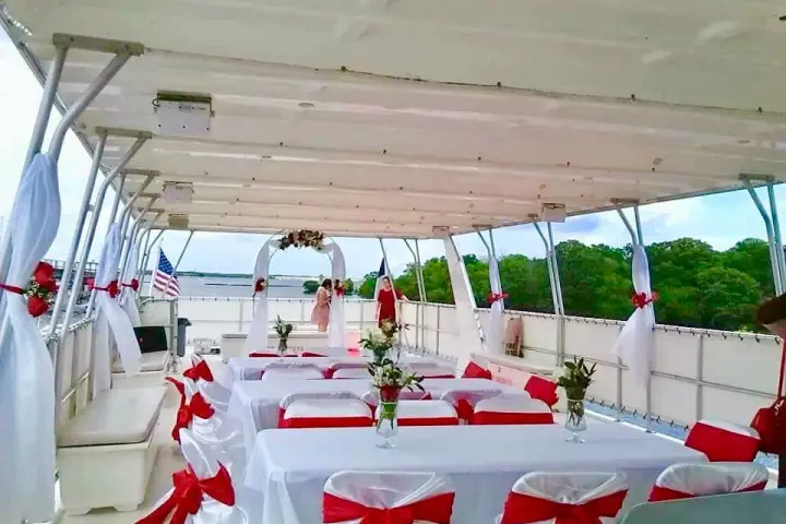 a group of people in a room