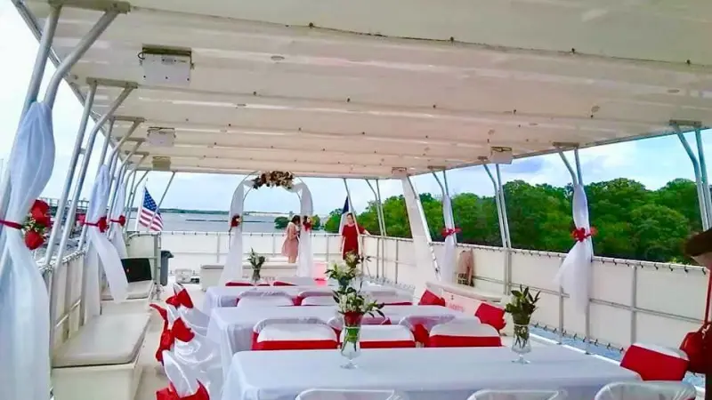 a group of people in a room