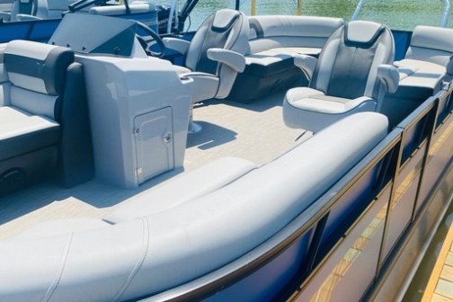 a car parked in a parking lot